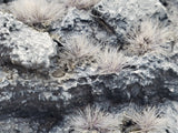 Self-Adhesive Static grass Tufts -4mm- -Wasteland Ash Grey- - MiniGrounds