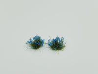 Self-Adhesive Static grass Tufts, 4mm, Blue Wildflowers - MiniGrounds