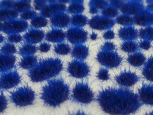 Self-Adhesive Static grass Tufts -4mm- Midnight Blue