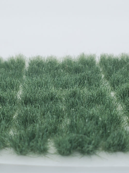 Self-Adhesive Static grass Tufts -6mm- -Plain Green-