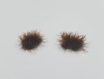 Self-Adhesive Static grass Tufts -4mm- -Dark Brown-