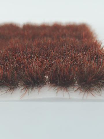 Self-Adhesive Static grass Tufts -6mm- -Dark Brown-