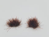 Self-Adhesive Static grass Tufts -6mm- -Dark Brown-
