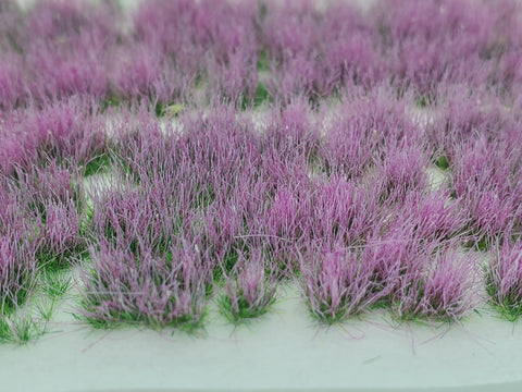 Adhesive Static grass Tufts -6mm- -Watermelon Pink-