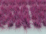 Adhesive Static grass Tufts -8mm- -Plum Purple-