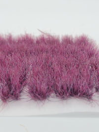 Adhesive Static grass Tufts -8mm- -Plum Purple-