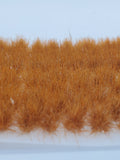 Adhesive Static grass Tufts -8mm- -Pumpkin Orange