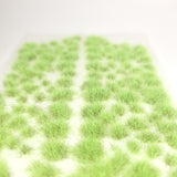 Adhesive Static grass Tufts -4mm- -Toxic Green-