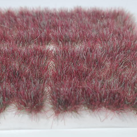 Adhesive Static grass Tufts -6mm- -Red Bladed Grass-