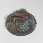 Adhesive Static grass Tufts, 6mm, Blue Wildflowers