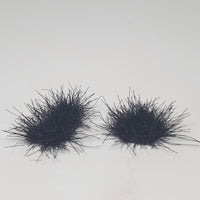 Adhesive Static grass Tufts -8mm- -Black-