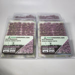 Adhesive Static grass Tufts -6mm- -Lavender Wildflowers-