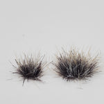 Adhesive Static grass Tufts -8mm- -Wasteland Ash Grey-