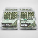 Adhesive Static grass Tufts -6mm- -Forest Green-