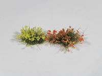 Adhesive Static grass Tufts -4mm- -Orange/Yellow Flowers-