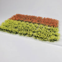 Adhesive Static grass Tufts -6mm- -Orange/Yellow Flowers-