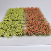 Adhesive Static grass Tufts -6mm- -Orange/Yellow Flowers-