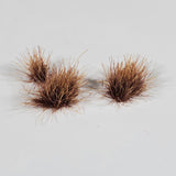 Static grass Tufts -6mm- -Two Tone Warm Brown-