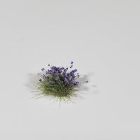 Self-Adhesive Static grass Tufts -4mm- -Lavender Wildflowers-