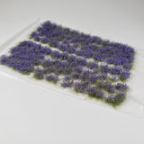 Self-Adhesive Static grass Tufts -4mm- -Lavender Wildflowers-