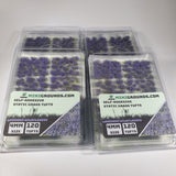 Self-Adhesive Static grass Tufts -4mm- -Lavender Wildflowers-
