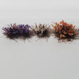 Static grass Tufts -4mm- -Mixed Wildflowers-