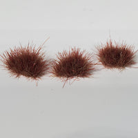 Self-Adhesive Static grass Tufts -4mm- -Red/Brown Tundra-