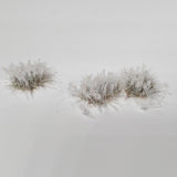 Static grass Tufts -4mm- -Snowy Grass-