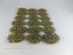 Adhesive Static grass Tufts -4mm- -XL Multicolored Flowers-