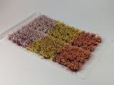 Static grass Tufts -6mm- -Mixed Wildflowers-