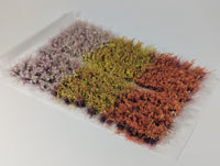 Static grass Tufts -8mm- -Mixed Wildflowers-