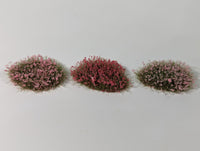 Adhesive Static grass Tufts -4mm- -XL Pink Flowers-