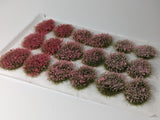 Adhesive Static grass Tufts -4mm- -XL Pink Flowers-