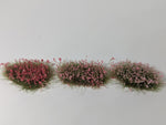 Adhesive Static grass Tufts -6mm- -XL Pink Flowers-